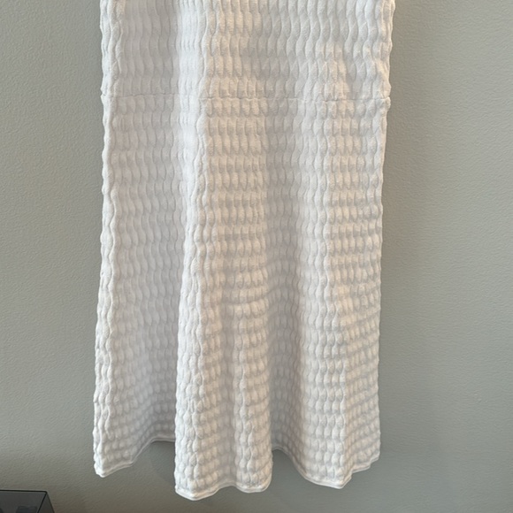 NWT A.L.C. White Sleeveless Viscose/Nylon Dress Women's Medium - Picture 9 of 9